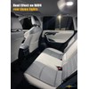 LIGHSTA 10PCS Super Bright White LED Interior Light Kit Package