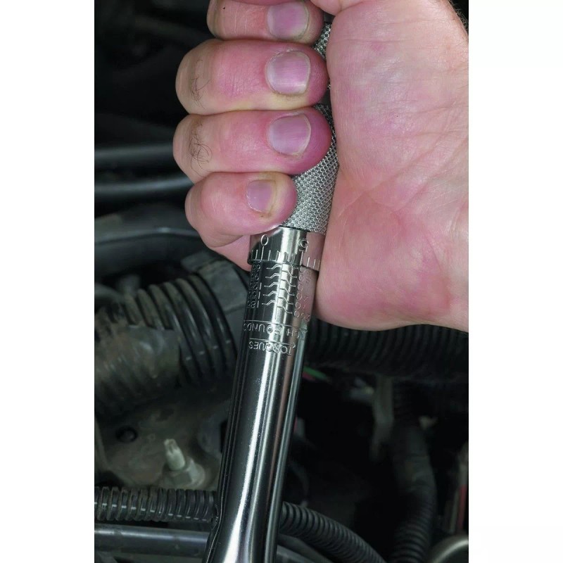 Pittsburgh Pro 1/4 in. Drive Reversible Click Type Torque Wrench