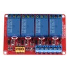 ASHATA 4-Channel Relay Module, Optocoupler Relay Module Board High &