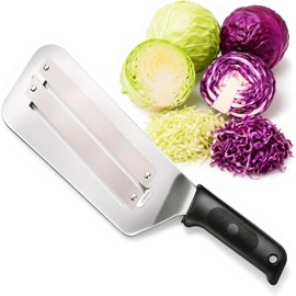 Cortador de repollo,con mango de agarre cómodo Cuchilla de acero inoxidable