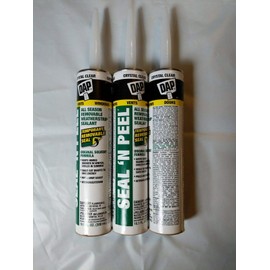 Dap Seal 'N Peel Clear Polymer Door, Siding and Window Sealant 10.1 oz.