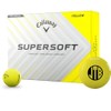 Callaway Golf Supersoft Yellow Monogrammed Golf Balls - 2025 Model