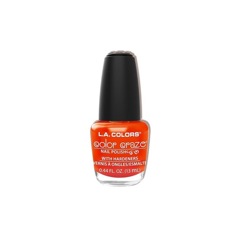 L.A. COLORS Color Craze Nail Polish, Spat! CNP510
