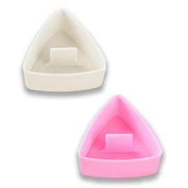 Onigiri Sushi Molds, Triangle Sushi Onigiri Making Molds DIY Onigiri Molds Non-Stick and Easy to Clean Dessert Rice Press Molds for Kitchen and Bento Box