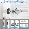 Gavdhe Fingerprint Door Lock Smart Fingerprint Door Knob with Keyless
