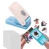 OTCRAFT Puzzle Maker Machine Cutter,Blue Jigsaw Puzzle Making Machine with