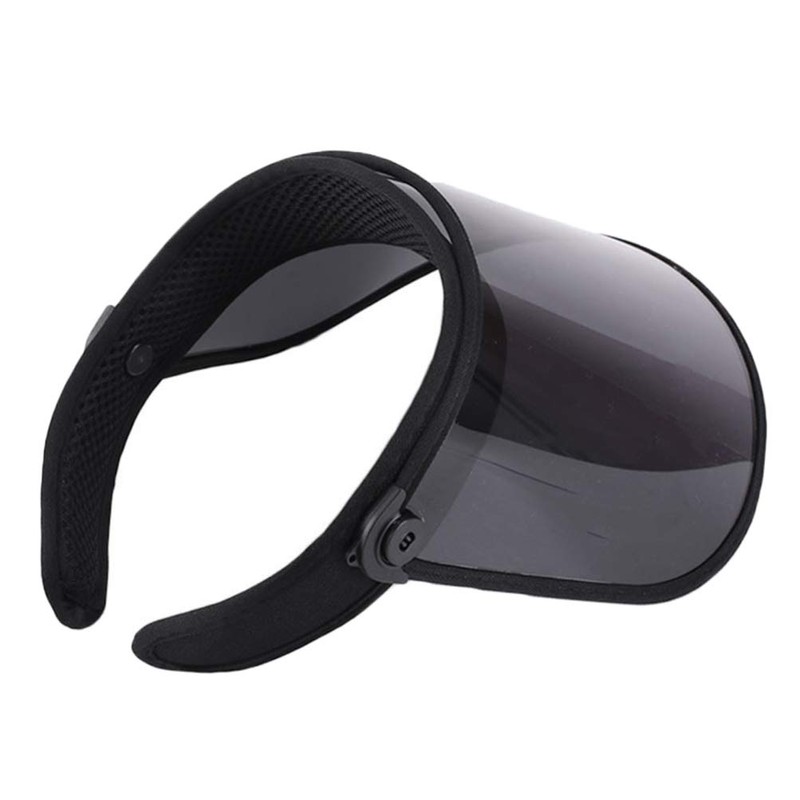 PRETYZOOM Transparent Visor Hat UV Protection Summer Sun hat Ultraviolet-proof
