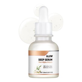 Glow Deep Serum Rice + Arbutin, Face Serum for Hyperpigmentation, Hydrating & Nourishing Rice Essence, Dark Spot Corrector, Reduce Fine Lines & Wrinkles, Even Skin Tone, 30ml