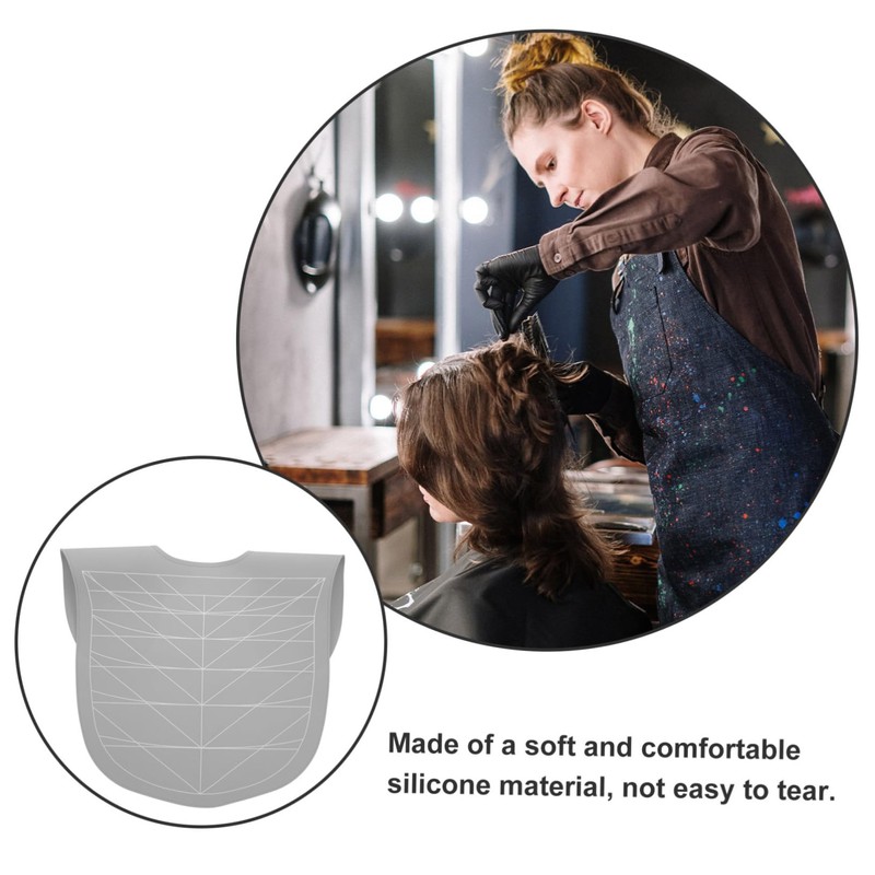 VICASKY Hair Cutting Mat Professional Neck Guide for Men Durable