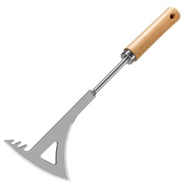 Patio Weed Remover Tool Stainless Steel Hand Weeding Tools Crack Weeder Weed Puller for Garden Weed Moss Root Lawn Edger Tool Pavement Paving Brick Clean Tool for Narrow Gaps and Brick Joints