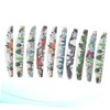 BIUDECO Professional Manicure Tools 10pcs Nail Files Sanding Strip Nail