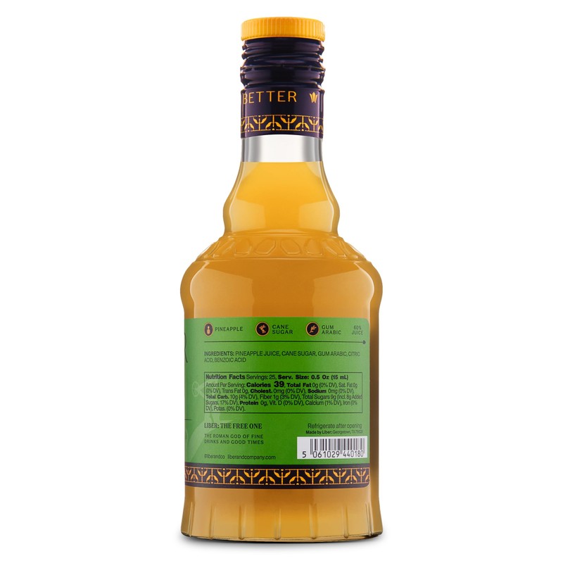 Liber & Co. Pineapple Gum Syrup (12.7 oz) - Craft