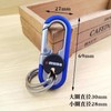 AIXUAN Keyring: Stylish Metal Key Holder, Easy Attachment and Loss