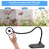kitchbai Document Camera for Teachers, Webcam and Overhead Camera for
