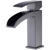 Vinnova Liberty Single Handle Basin Bathroom Faucet in Gun Metal