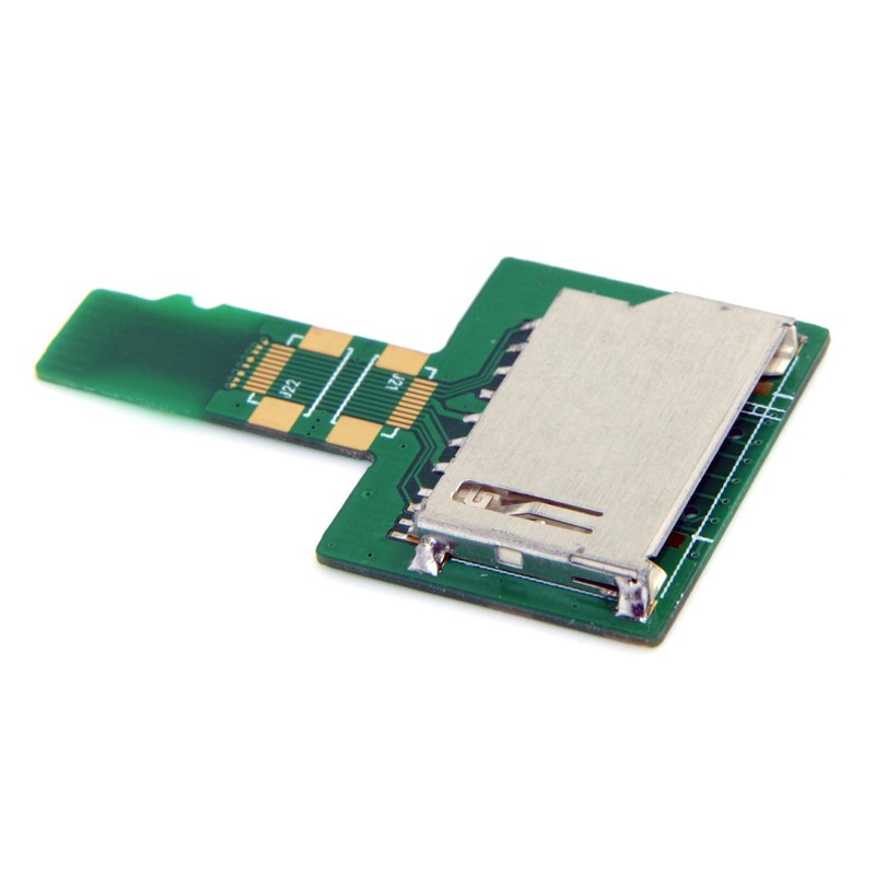 Cablecc SD Card Socket Female to Micro-SD TF Male Memory