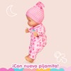 Nenuco Soft Doll with 3 Functions, Makes Baby Sounds When