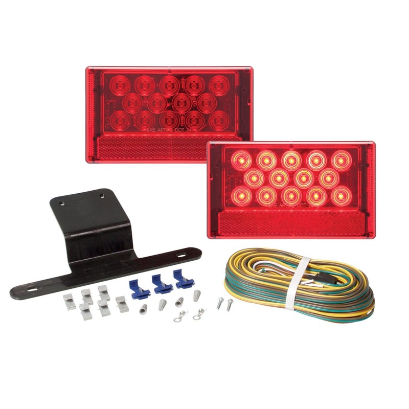 Optronics TLL56RK Red Rectangular LED Combination Tail Light Kit