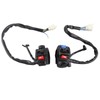 1 Pair Universal 7/8inch Motorcycle Handlebar Horn Turn Signal Light