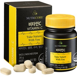 Partner_Reference 1 Nutricore Vitamin C 60 tablets / 뉴트리코어 비타민C 60정 1개
