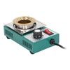 150W Round Solder Pot Stainless Steel Ti Plating Electronic Soldering