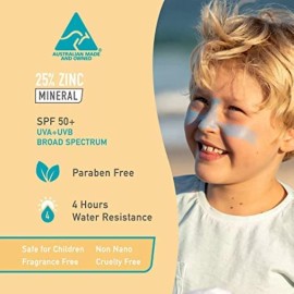 Sun Zapper Zinc Oxide Mineral Sunscreen Stick (Pink, Blue, Green, Yellow) SPF...