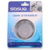2Pcs Kitchen Sink Strainer, Stainless Steel Mesh Sink Drain Cover,