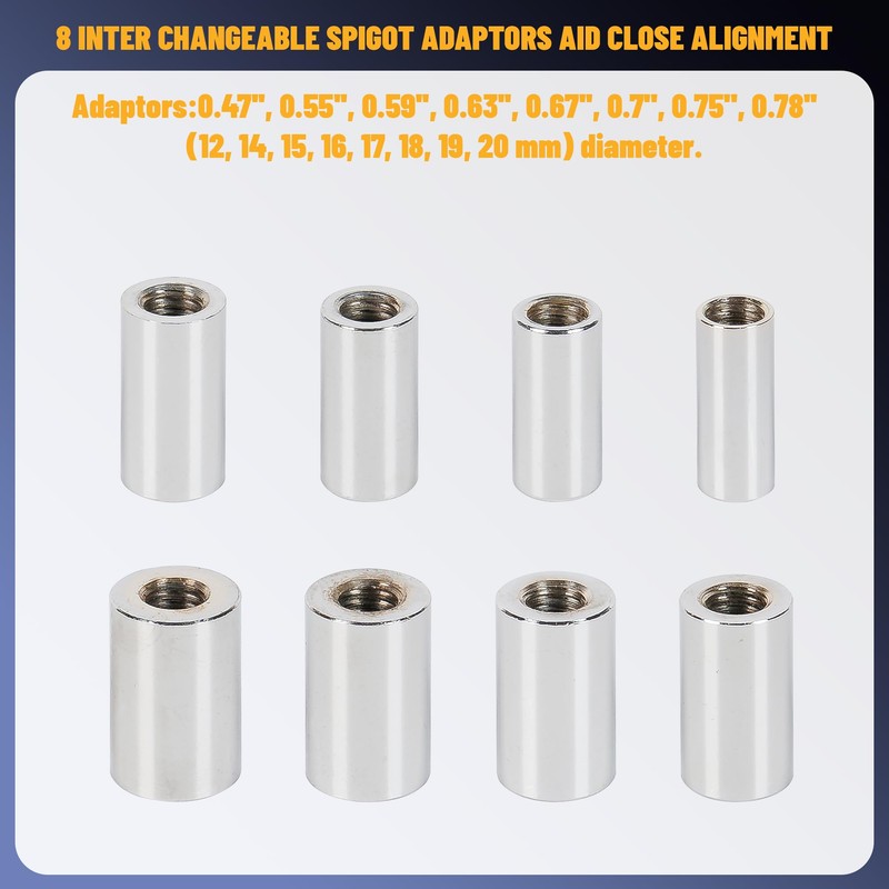 11-Piece Universal Clutch Centering Tool Set for Clutch Disc Alignment,