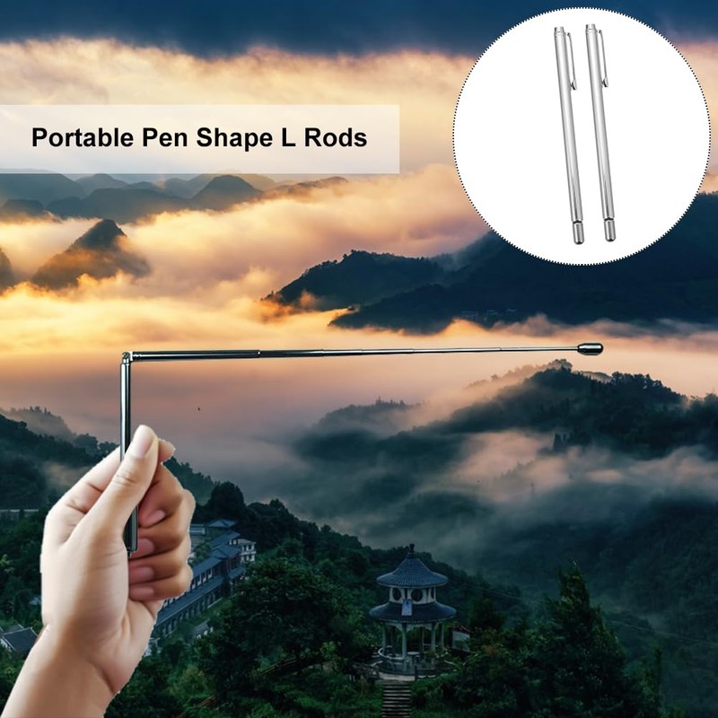 Dowsing Rods,Dowsing Rods Spiritual Use,2 PCS Dowsing Rods Copper,Copper Dowsing