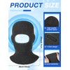BBTO Pack of 3 Knitted Balaclava with 2 Holes Ski