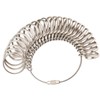 Ring Sizer UK, Ring Sizer Tool A-Z Metal Ring Measurement