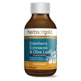 Herbs of Gold Elderberry Echinacea & Olive Leaf 200ml Complex