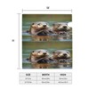 NEZIH Otters Print Mailbox Cover Spring Magnetic Wraps Mailbox Post