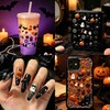 12 Grids Halloween Nail Charms 3D Gothic Flatback Pumpkin Ghost