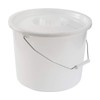 DMI Bedside Commode Replacement Bucket with Lid & Handle, Easy