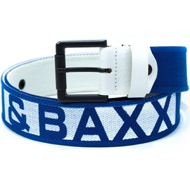 Cipo & Baxx Men's Genuine Leather Belt RBC by Leather Belt Fabric Genuine Leather Dope, Blue - 05