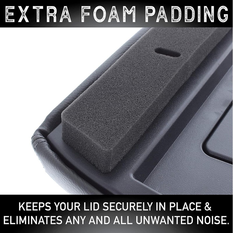 EcoAuto Center Console Lid Replacement Kit for 99-07 Silverado, Avalanche,