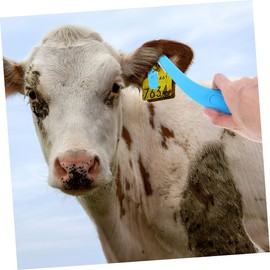 Sosoport 2sets Heavy Duty Ear Tag Removal Tool Livestock Ear Tags Remover for Cattle Sheep Pig Goat 2pcs*2