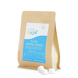 Bottle Bright Bulk Pack (78 Tablets)- Clean Stainless Steel, Thermos, Tumbler, Insulated, Plastic and Reusable Water Bottles âBottle Bright Cleaning Tablets are Easy and Safe to Use