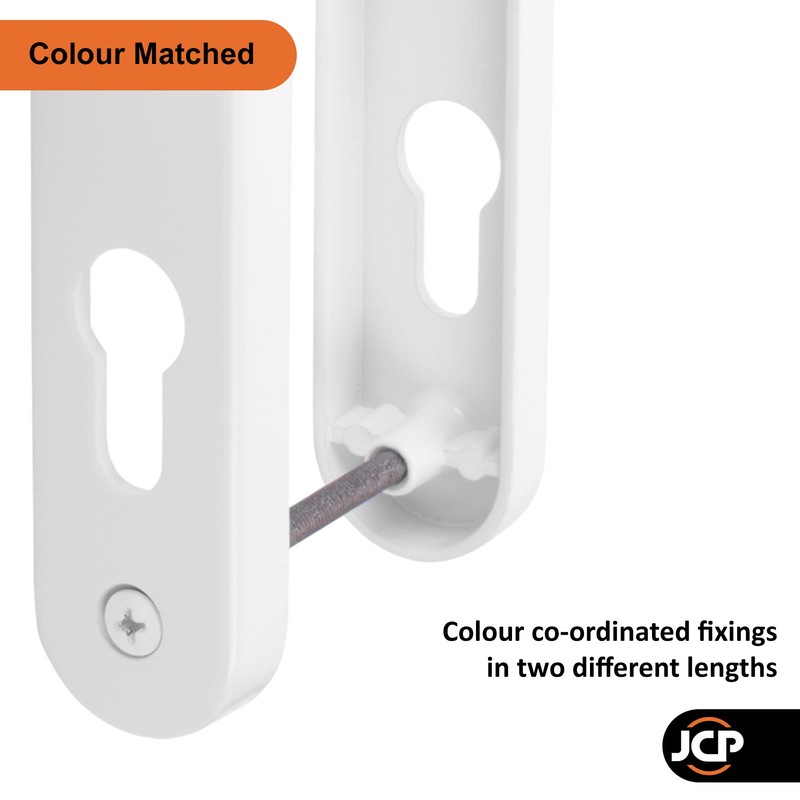 JCP PRO uPVC Door Handle Pair Set Sprung 92 PZ