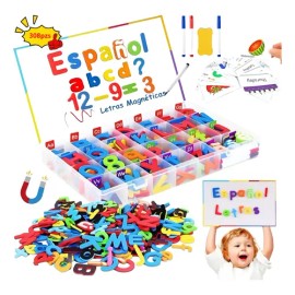 Juego Montessori De Letras Magnéticas En Inglés De                                                                                                    