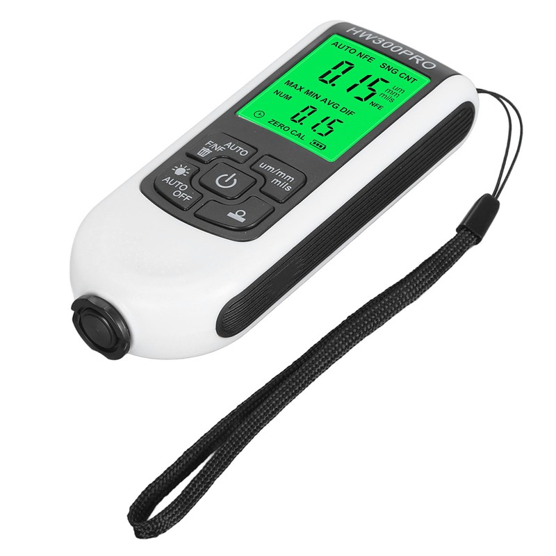 Digital Coating Thickness Gauge High Accuracy Anti Slip Paint Mil