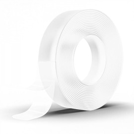 PARENCE. - Nano Extra Strong Double-Sided Tape - 10 mm x 3 m x 2 mm | Transparent Tape - 3 Metres