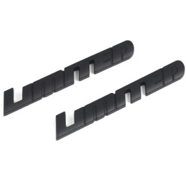 Unbranded 5 Pcs Overlay Kit For 2014-2023 Toyota 4Runner Limited Matte BlackOut Emblem Kit