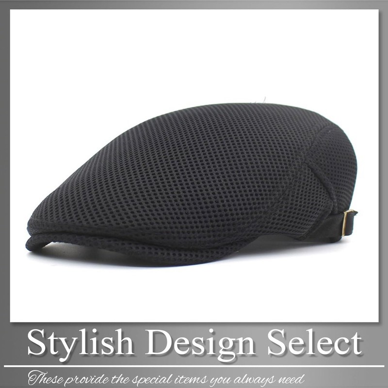 Buzz Selection CAP294 Men's Women's Hat, Plain, Mesh, Cap, Hat,