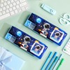Henoyso Multifunctional Pencil Box for Boys Astronaut Pencil Case with