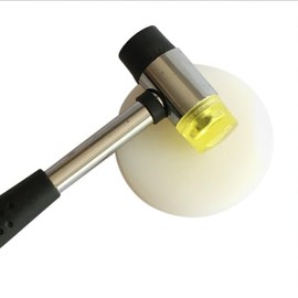 hobby plus Cutting board + Rubber mallet. Mat Hammer for Sewing, Leather craft (#40 (500gm))