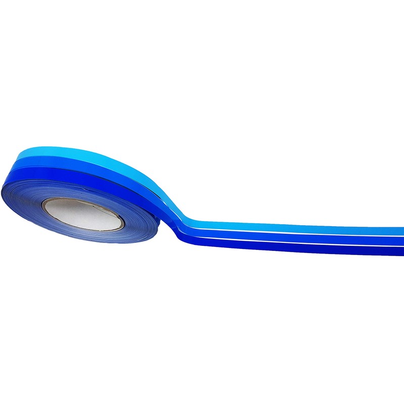 Waterline Stripes, Blue Shades, 50 mm x 10 Mt
