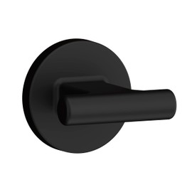 Pfister Fullerton Matte Black Bathroom Towel Hook/Robe Hook with Hidden Screws, 2-Hole Wall Hooks/Door Hooks for Hanging, Bathroom Hardware/Bathroom Accessories, Modern Bathroom Décor