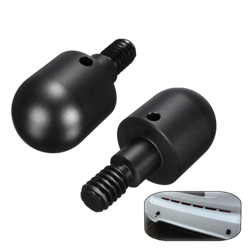 C-FUNN 1pc Car Rear Bumper Round Nail Guard Protectors Anti